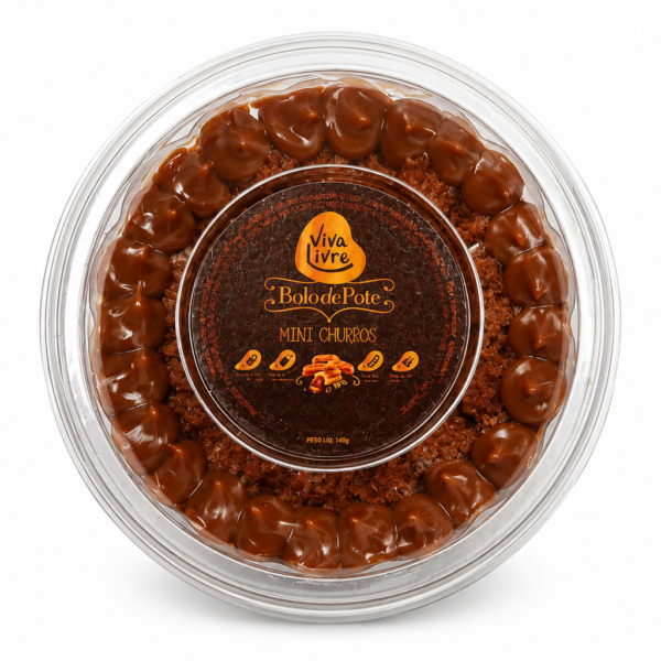Bolo de Pote de Churros