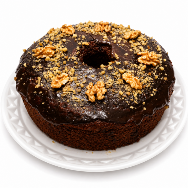 Bolo Caseiro Chocolate c/ Nozes ou Castanha 1Kg