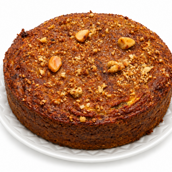 Torta Fit de Banana c/ castanhas 1kg