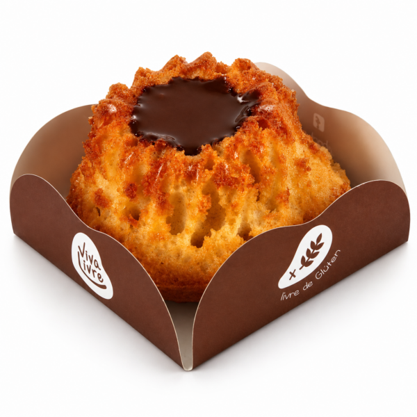 Mini Bolo Cenoura com Chocolate (Kit com 2)