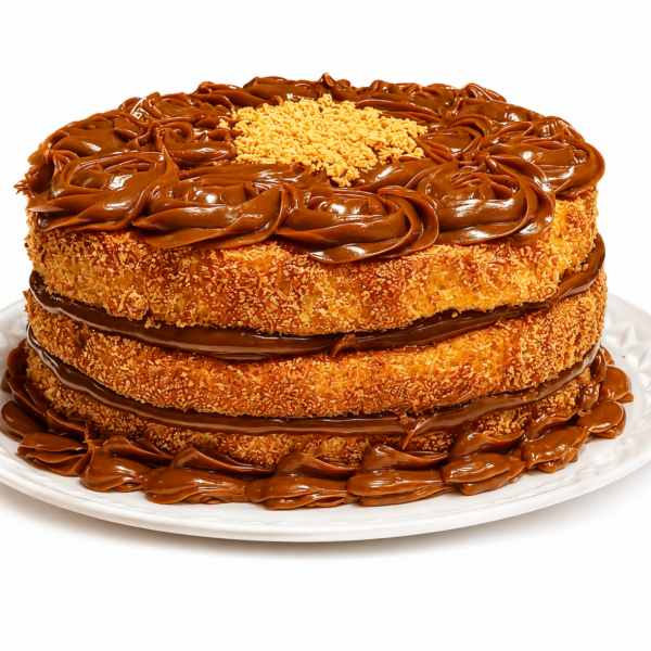 Paçoca com Doce de Leite